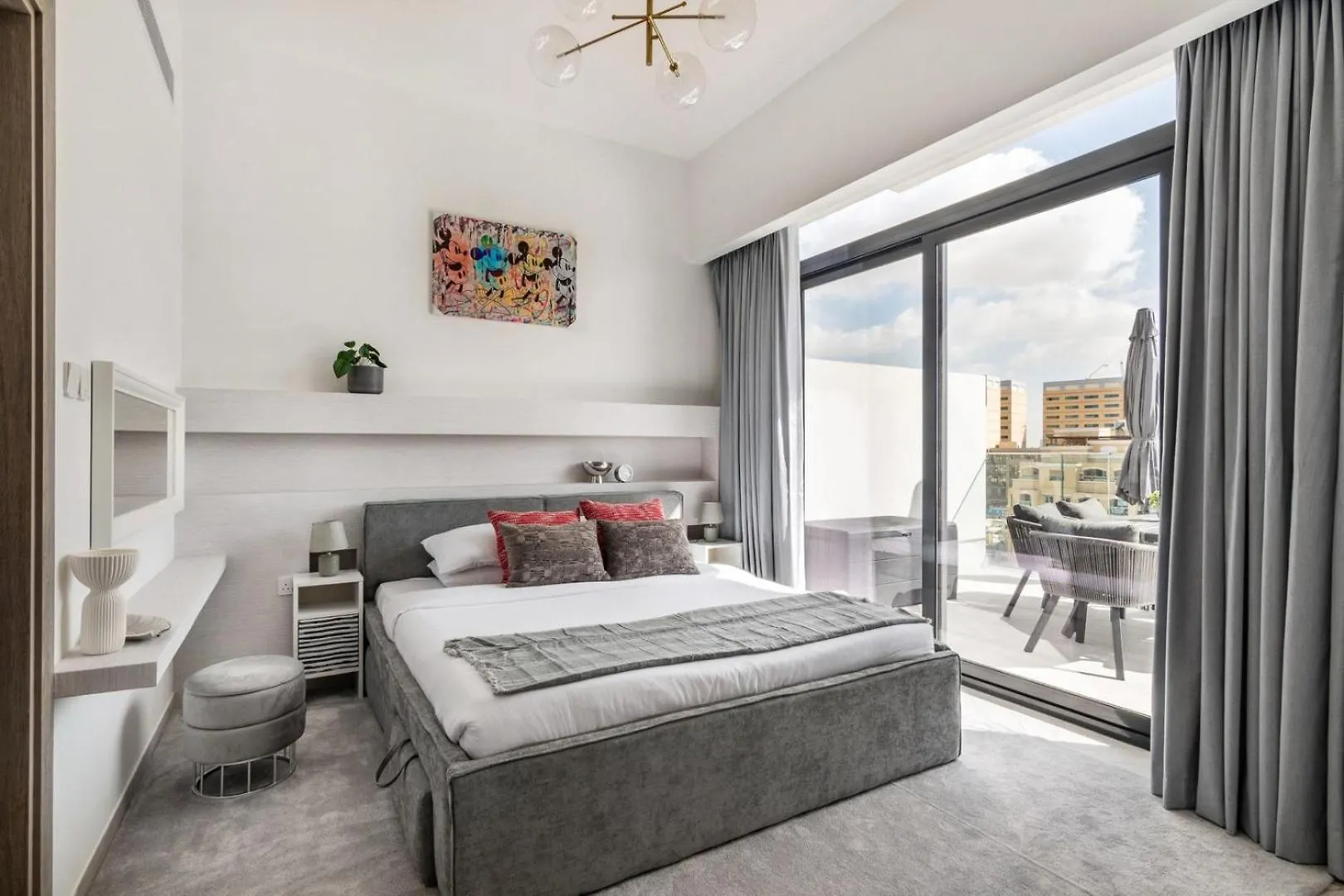 迪拜Guestready - Grey Pearl With Big Balcony公寓 阿拉伯联合酋长国