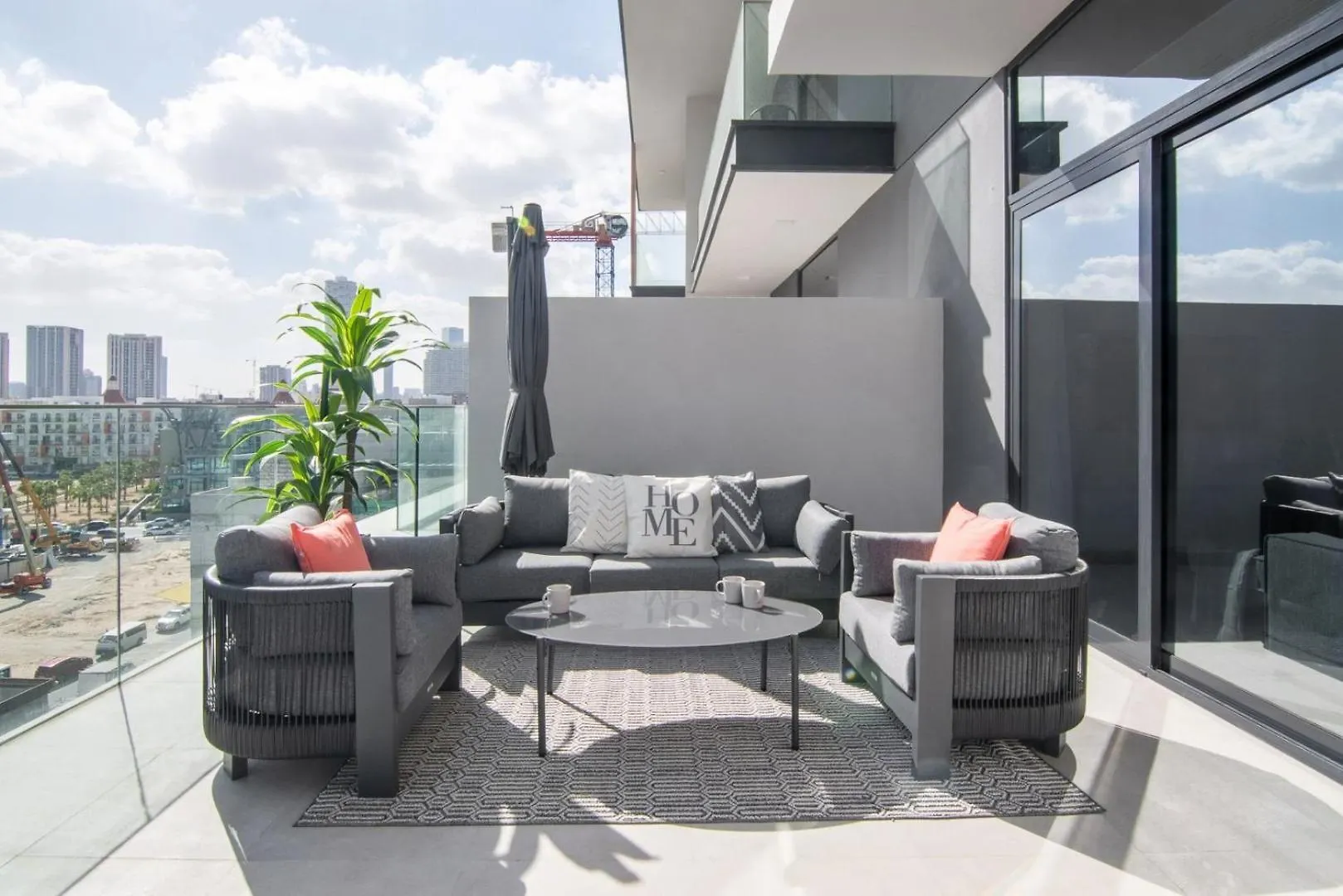 迪拜Guestready - Grey Pearl With Big Balcony公寓